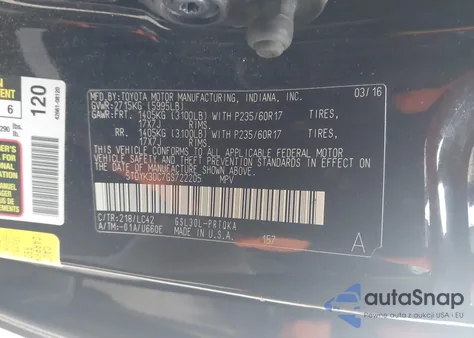 2016 Toyota Sienna Xle 8 Passenger from USA, damaged, VIN 5TDYK3DC7GS722205